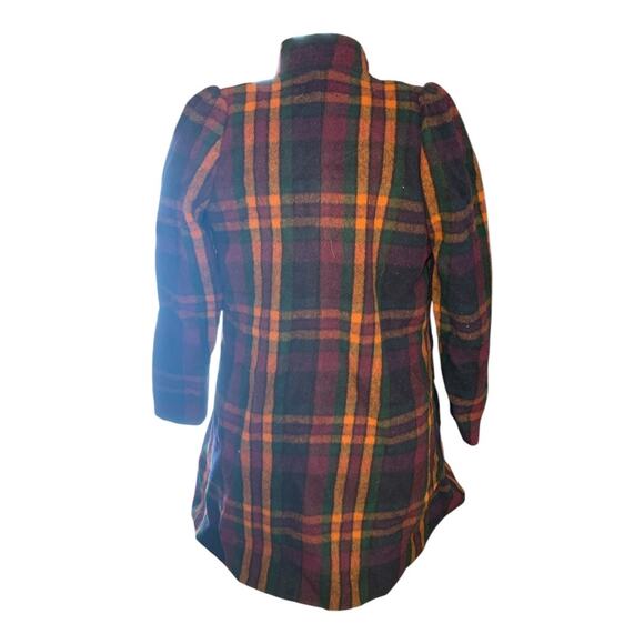 Luba Vintage Women’s Plaid Wool Jacket - Picture 3 of 6
